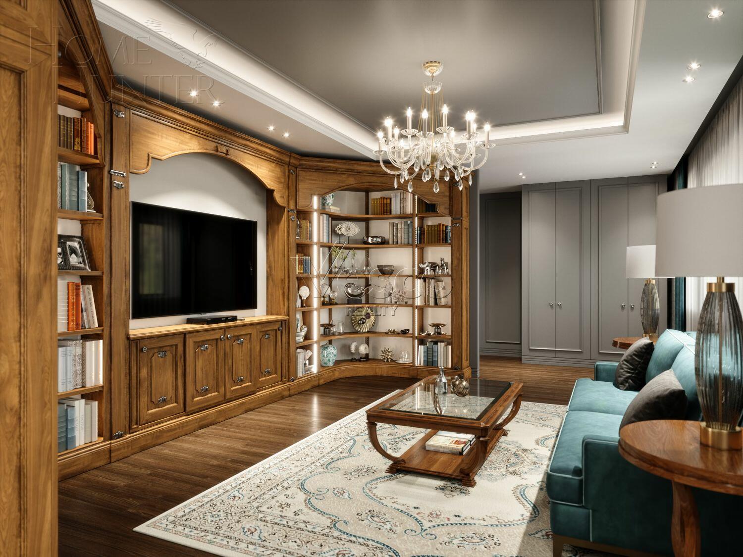 2-этажный коттедж 945 м² без отделки