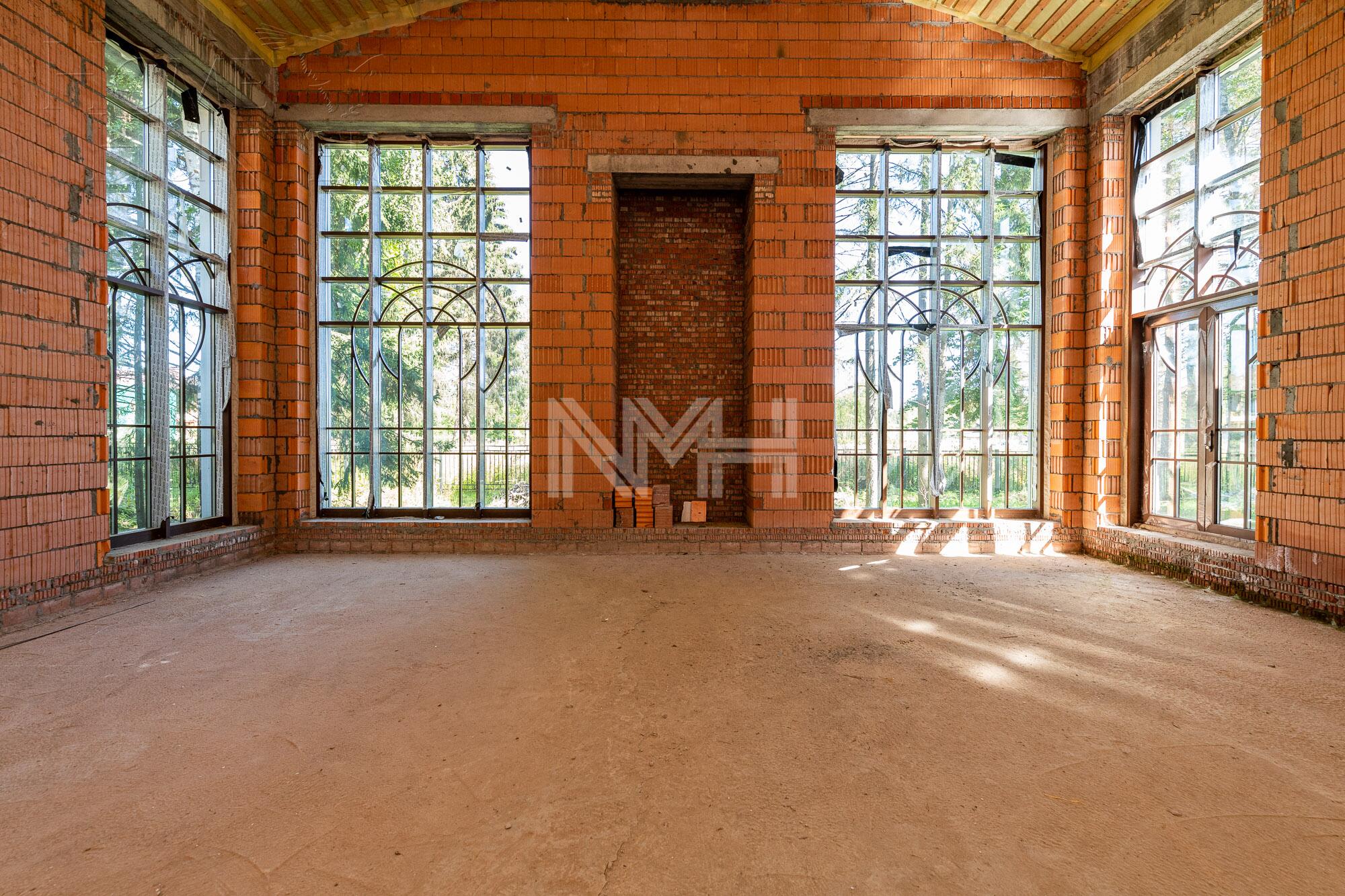 2-этажный коттедж 1 638 м² без отделки