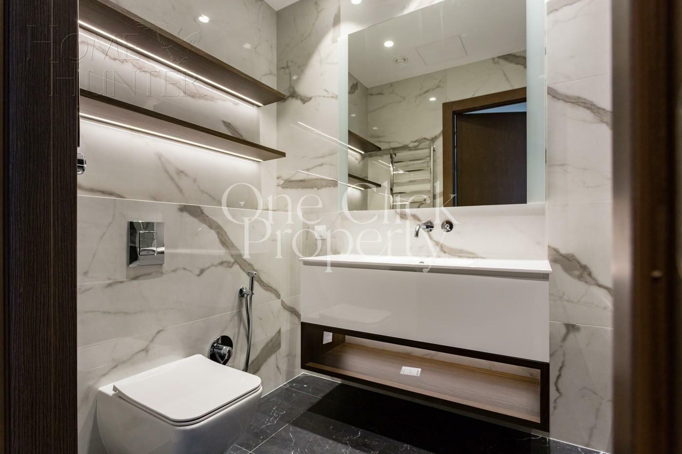 2-КОМН. АПАРТАМЕНТЫ С ОТДЕЛКОЙ 72 М² НА 24 ЭТАЖЕ