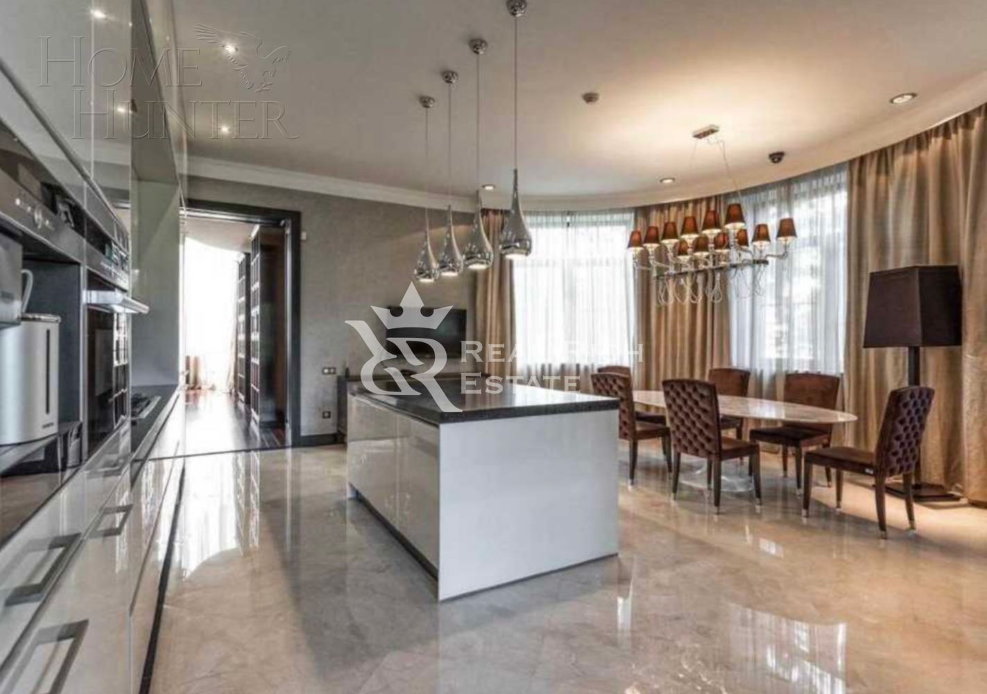 2-этажный коттедж 850 м² с отделкой