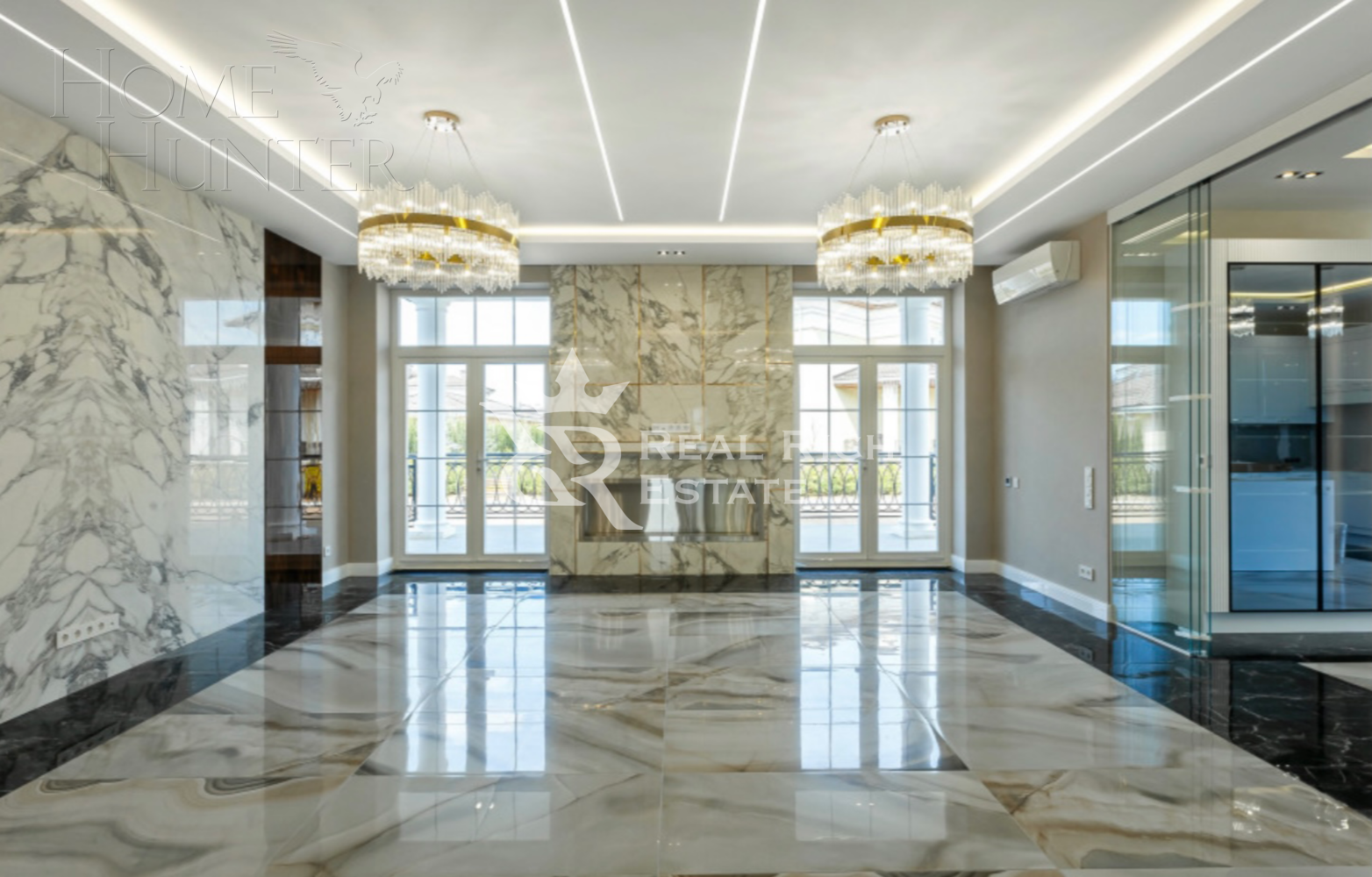 2-этажный коттедж 703 м² с отделкой