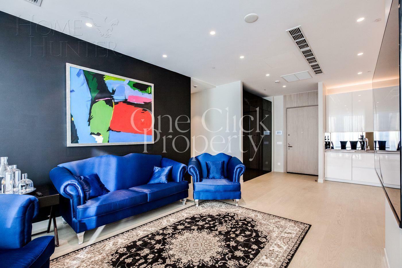 2-КОМН. АПАРТАМЕНТЫ С ОТДЕЛКОЙ 83.6 М² НА 36 ЭТАЖЕ