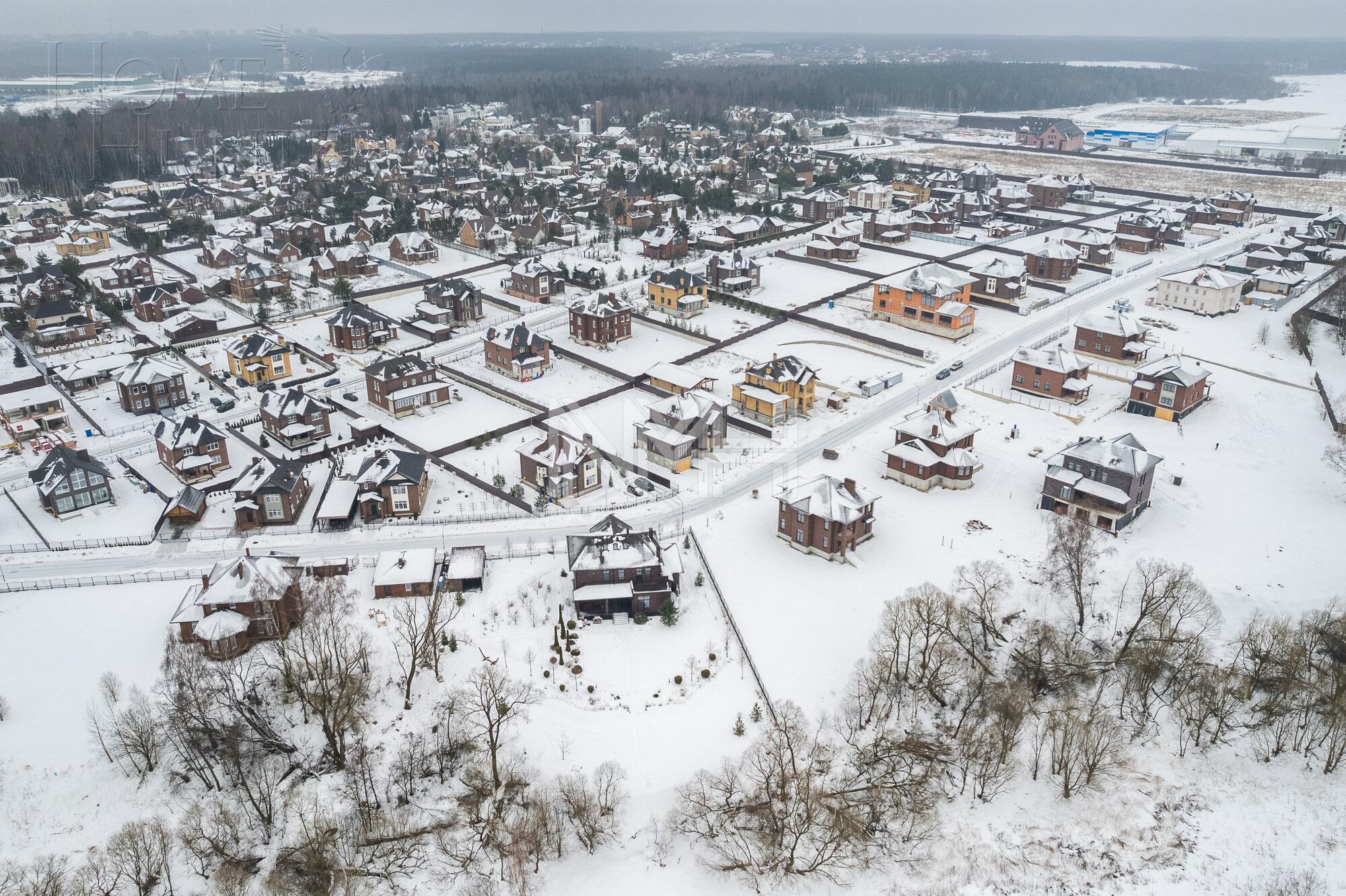 2-этажный коттедж 495 м² без отделки