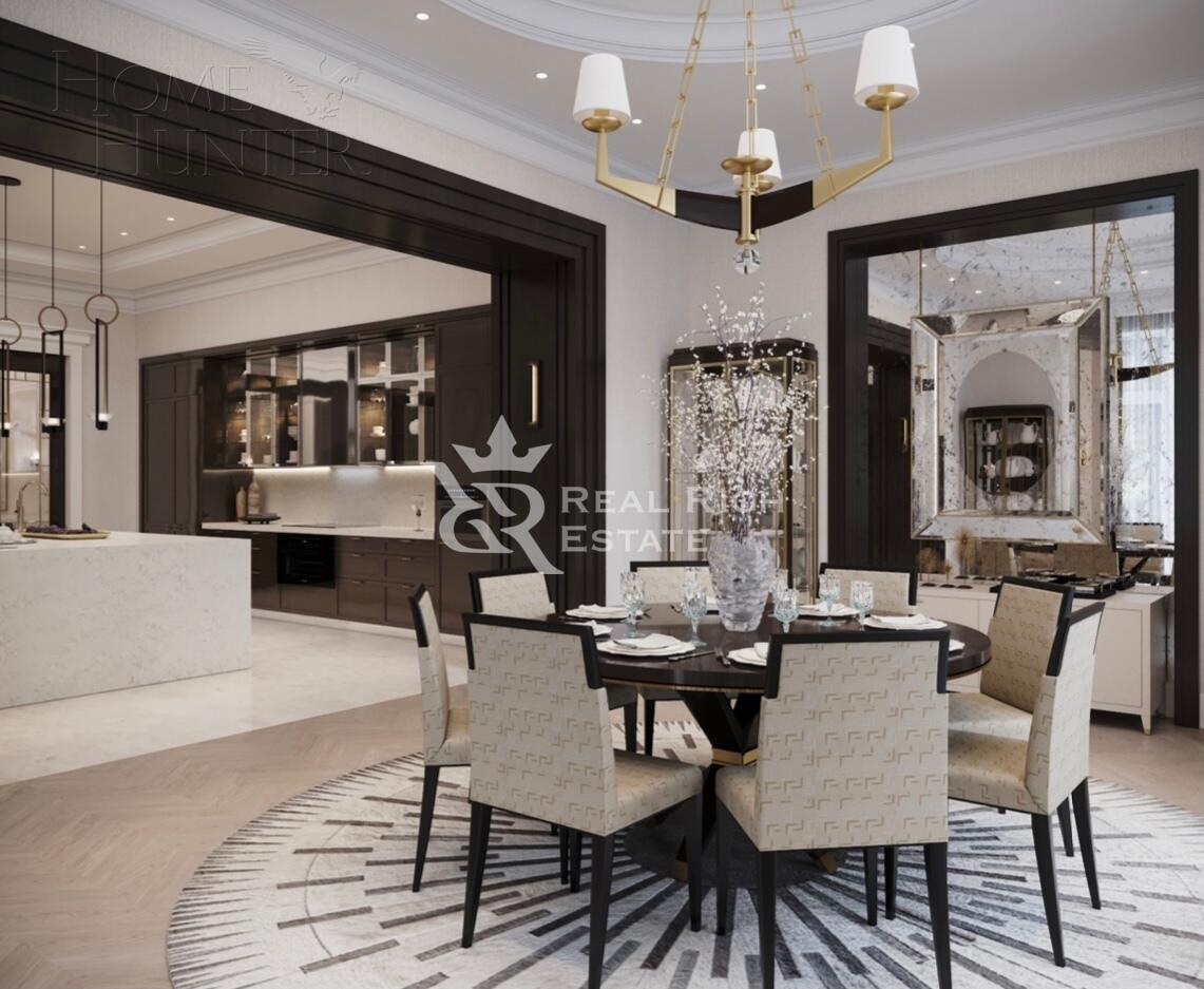 2-этажный коттедж 1 455 м² с отделкой