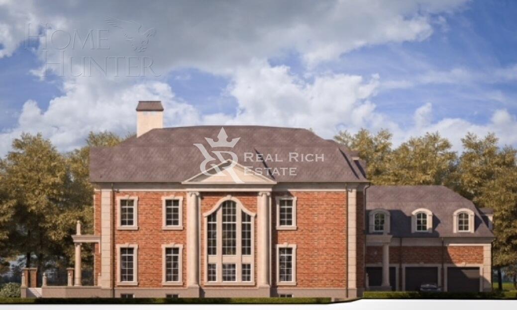 2-этажный коттедж 1 300 м² без отделки