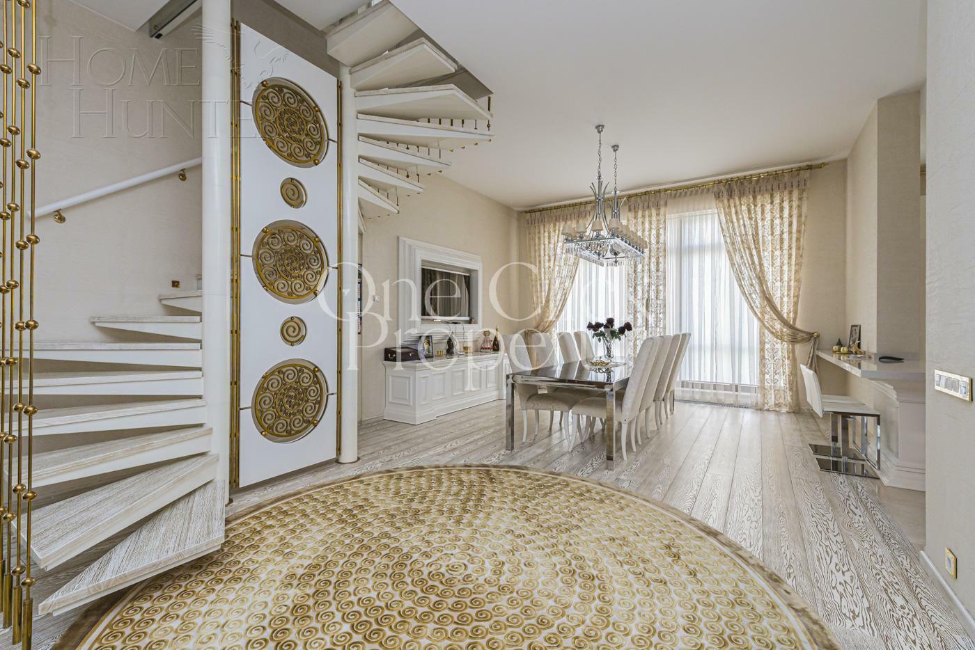 2-УРОВНЕВЫЙ ПЕНТХАУС С ОТДЕЛКОЙ 293 М² НА 8 ЭТАЖЕ