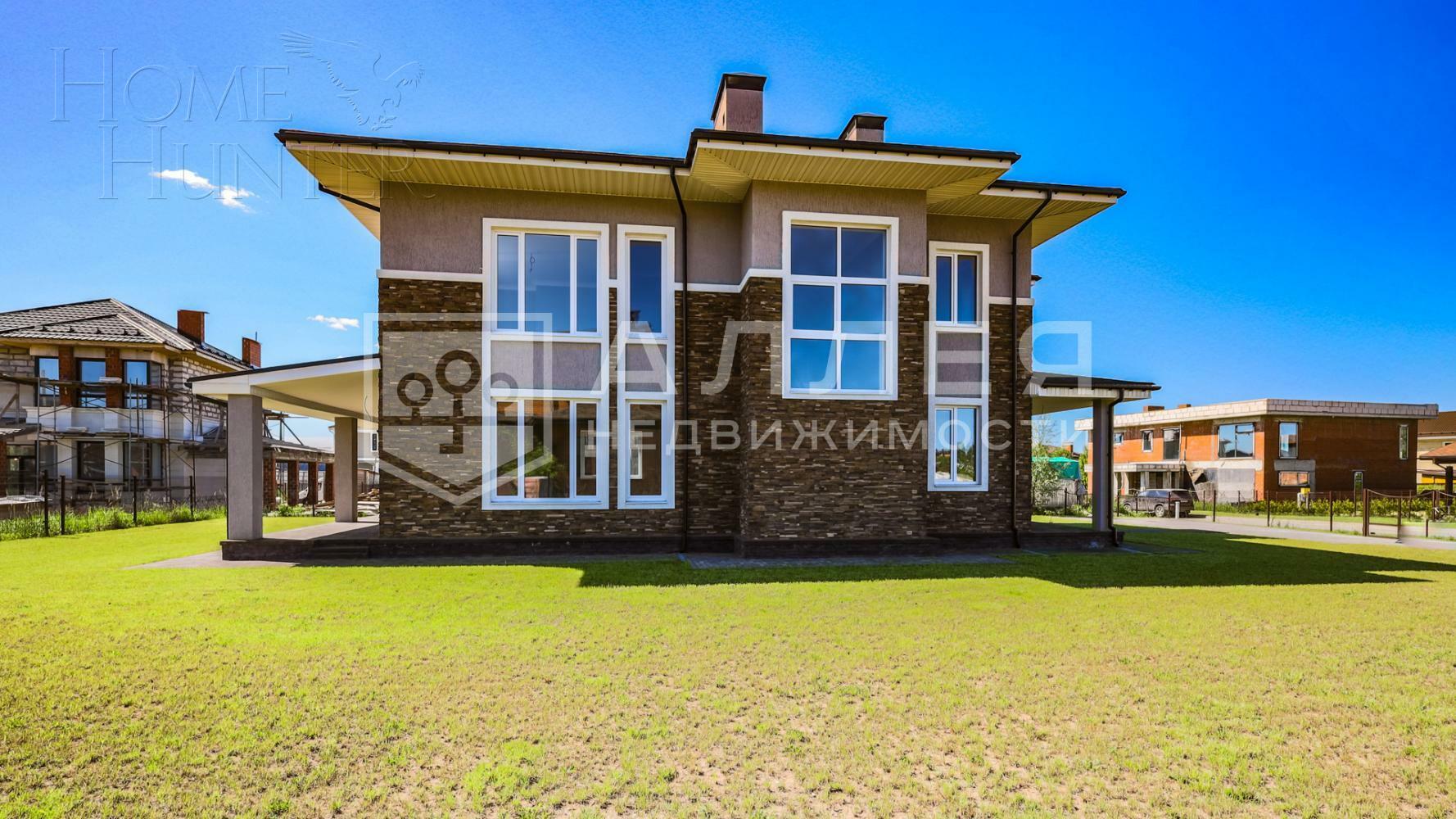 2-этажный коттедж 307 м² с отделкой