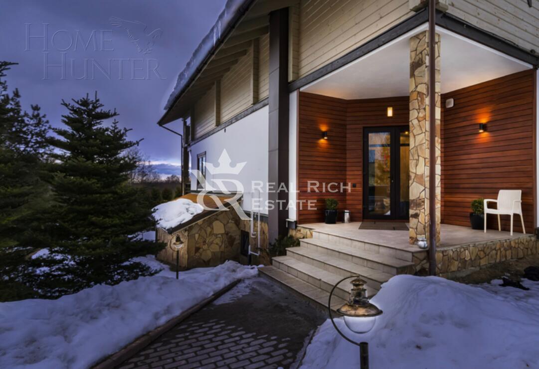 2-этажный коттедж 420 м² с отделкой