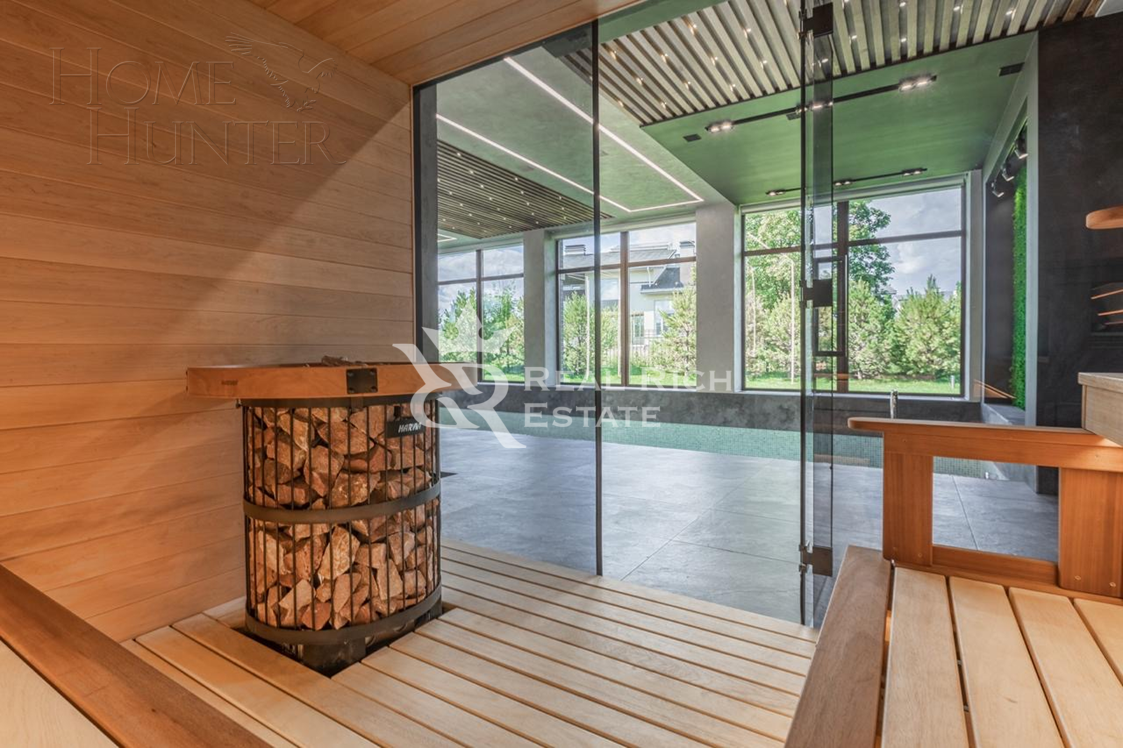 2-этажный коттедж 500 м² с отделкой