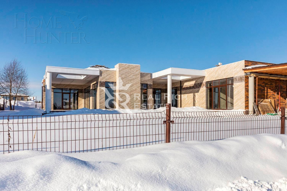 1-этажный коттедж 338 м² без отделки