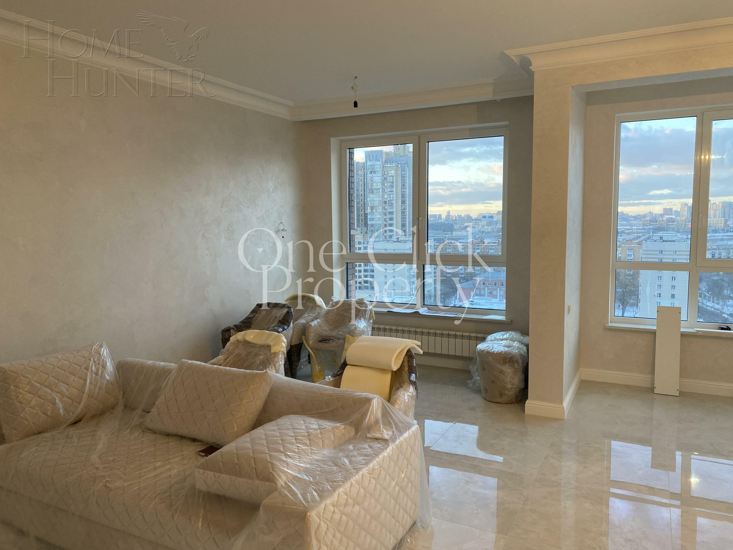 3-КОМН. КВАРТИРА С ОТДЕЛКОЙ 85 М² НА 14 ЭТАЖЕ