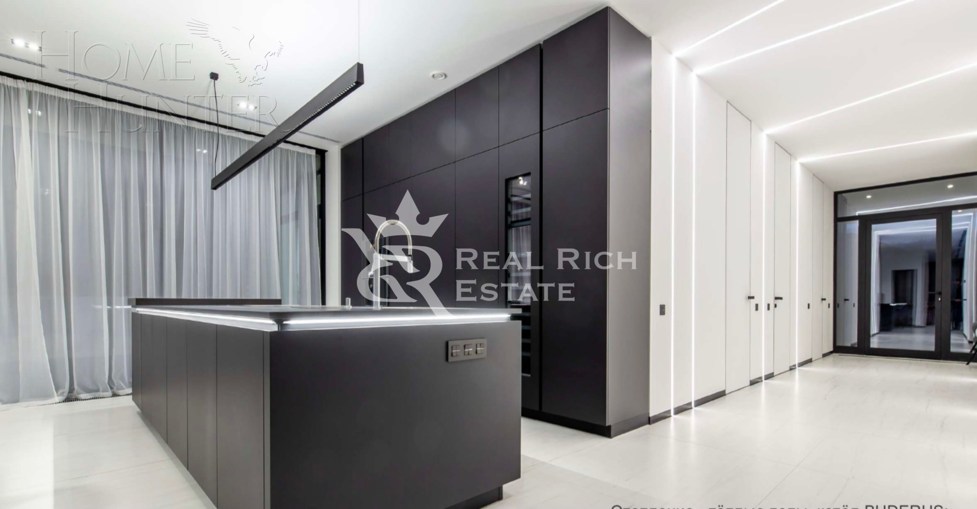 1-этажный коттедж 649 м² с отделкой