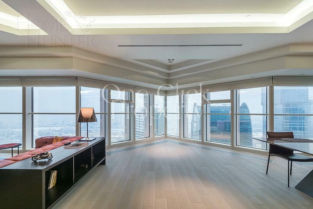 2-КОМН. АПАРТАМЕНТЫ С ОТДЕЛКОЙ 120.4 М² НА 51 ЭТАЖЕ