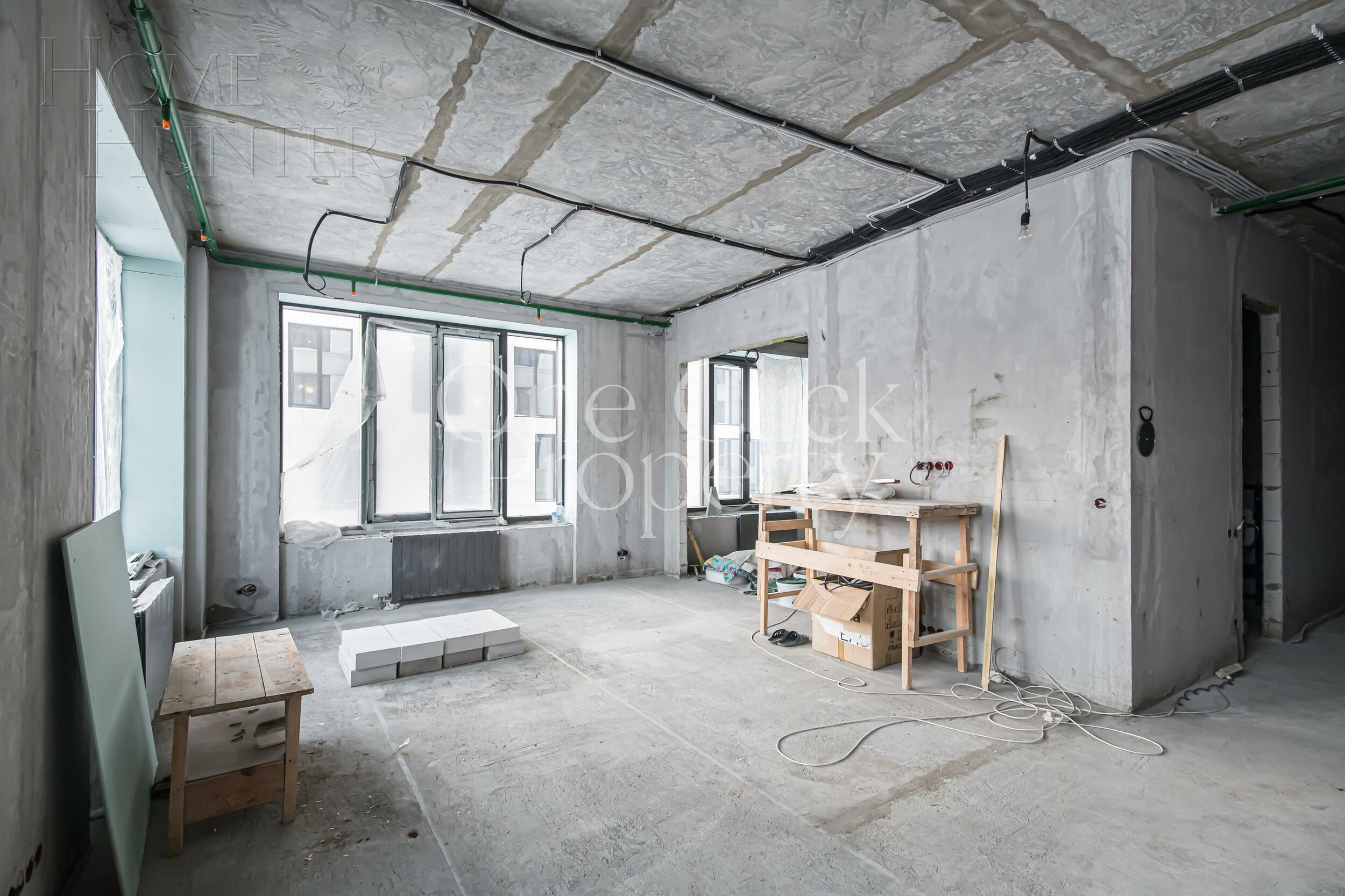 3-КОМН. АПАРТАМЕНТЫ БЕЗ ОТДЕЛКИ 110.3 М² НА 3 ЭТАЖЕ