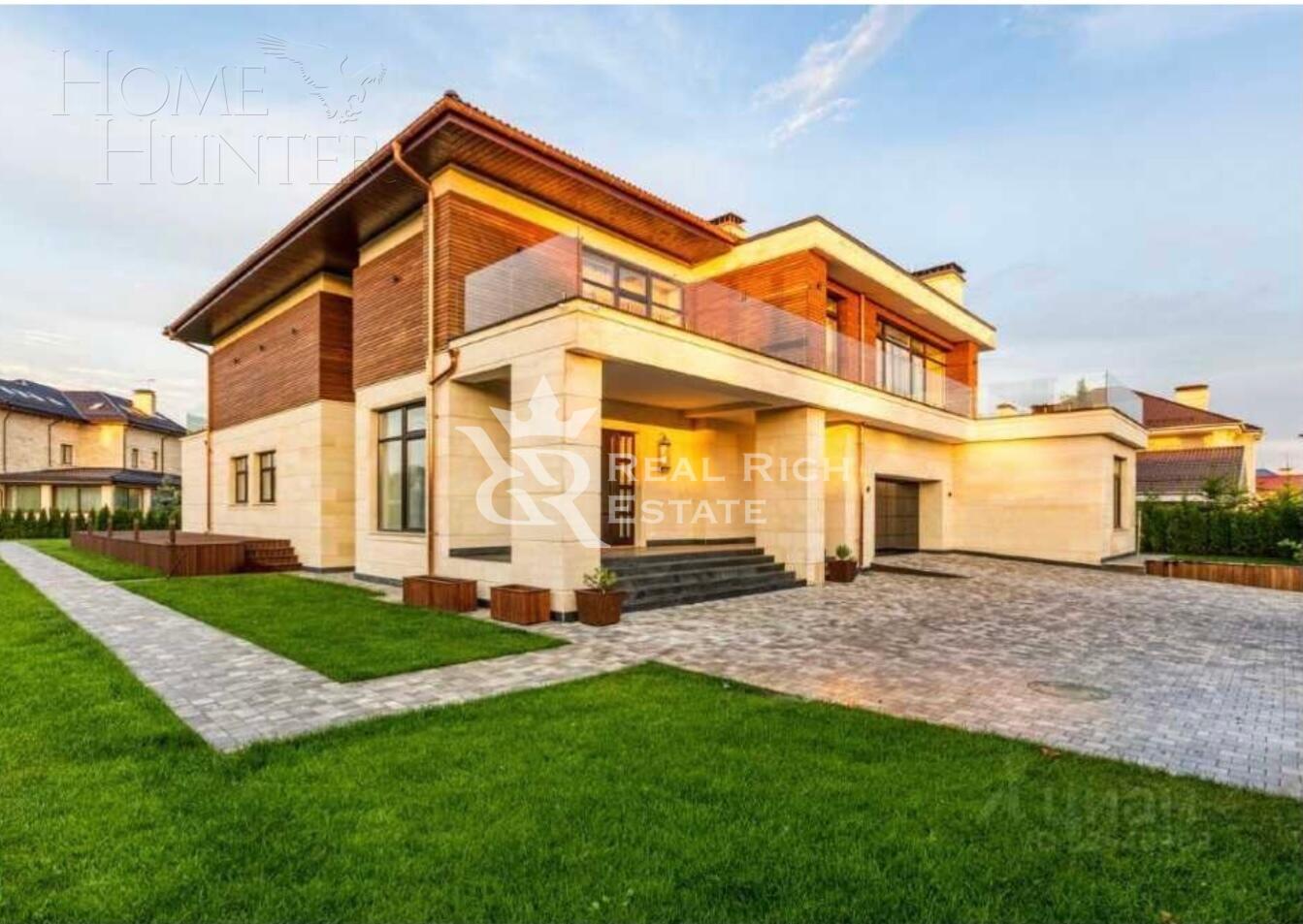 2-этажный коттедж 961 м² с отделкой