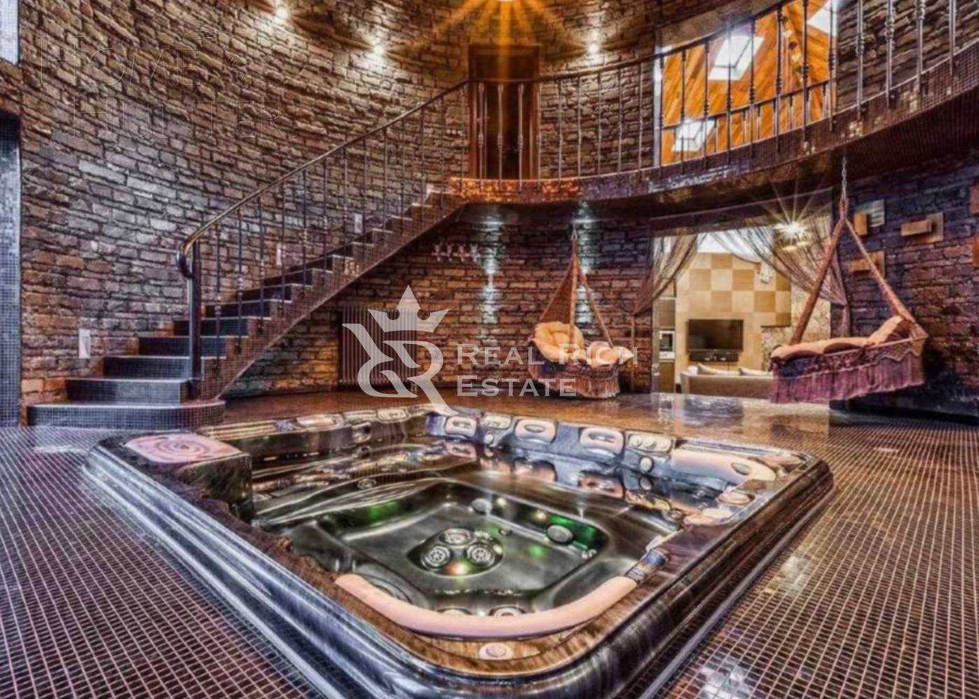 2-этажный коттедж 850 м² с отделкой