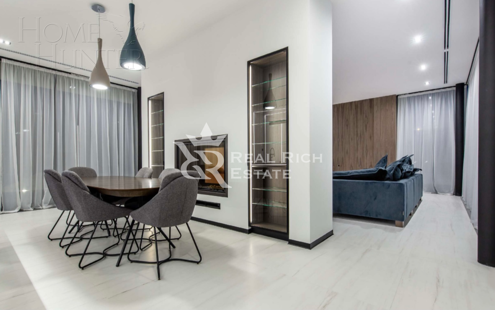 1-этажный коттедж 649 м² с отделкой