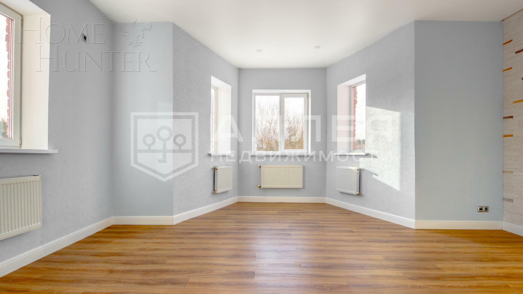 3-этажный коттедж 372 м² с отделкой