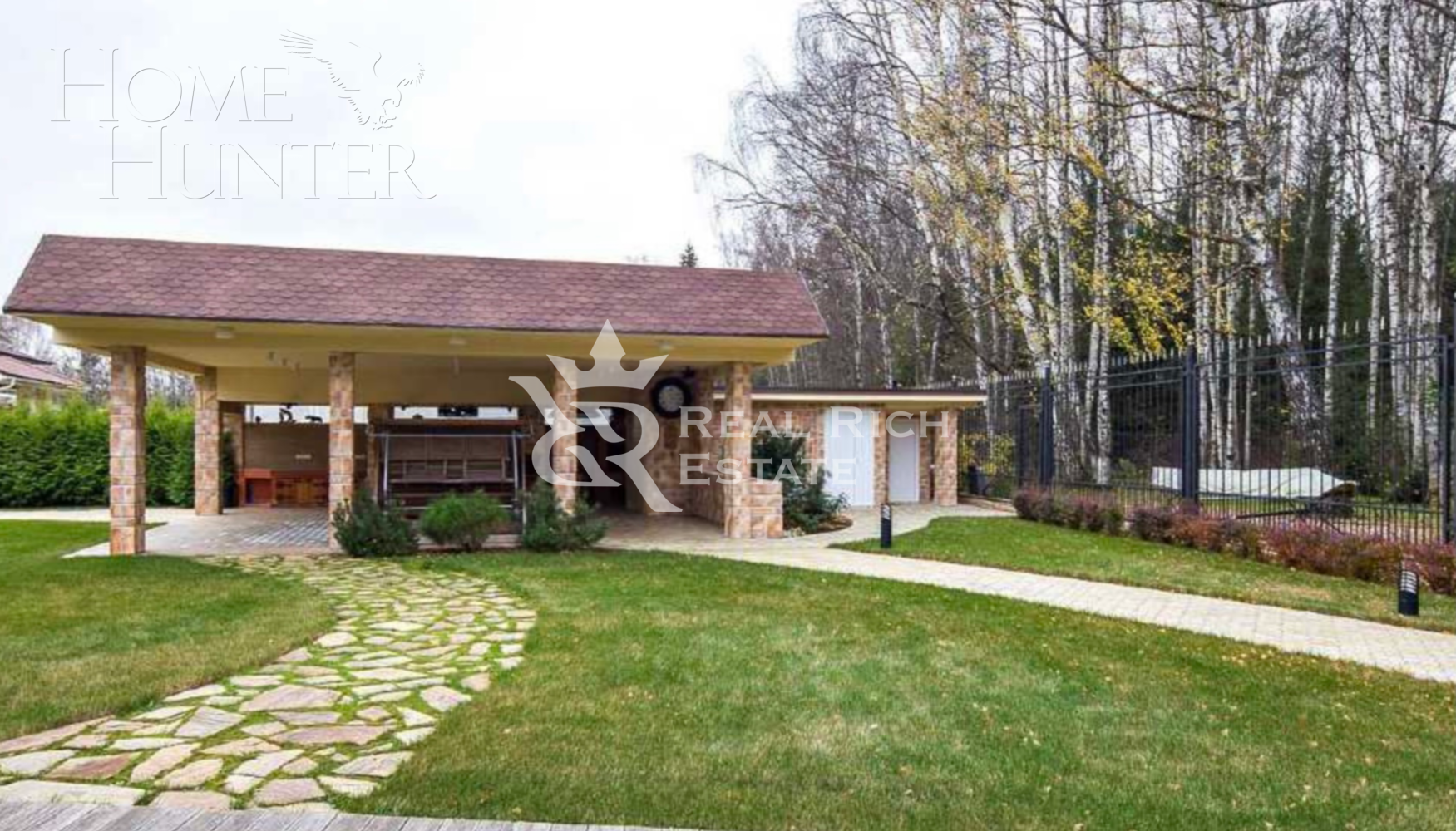 2-этажный коттедж 1 500 м² с отделкой