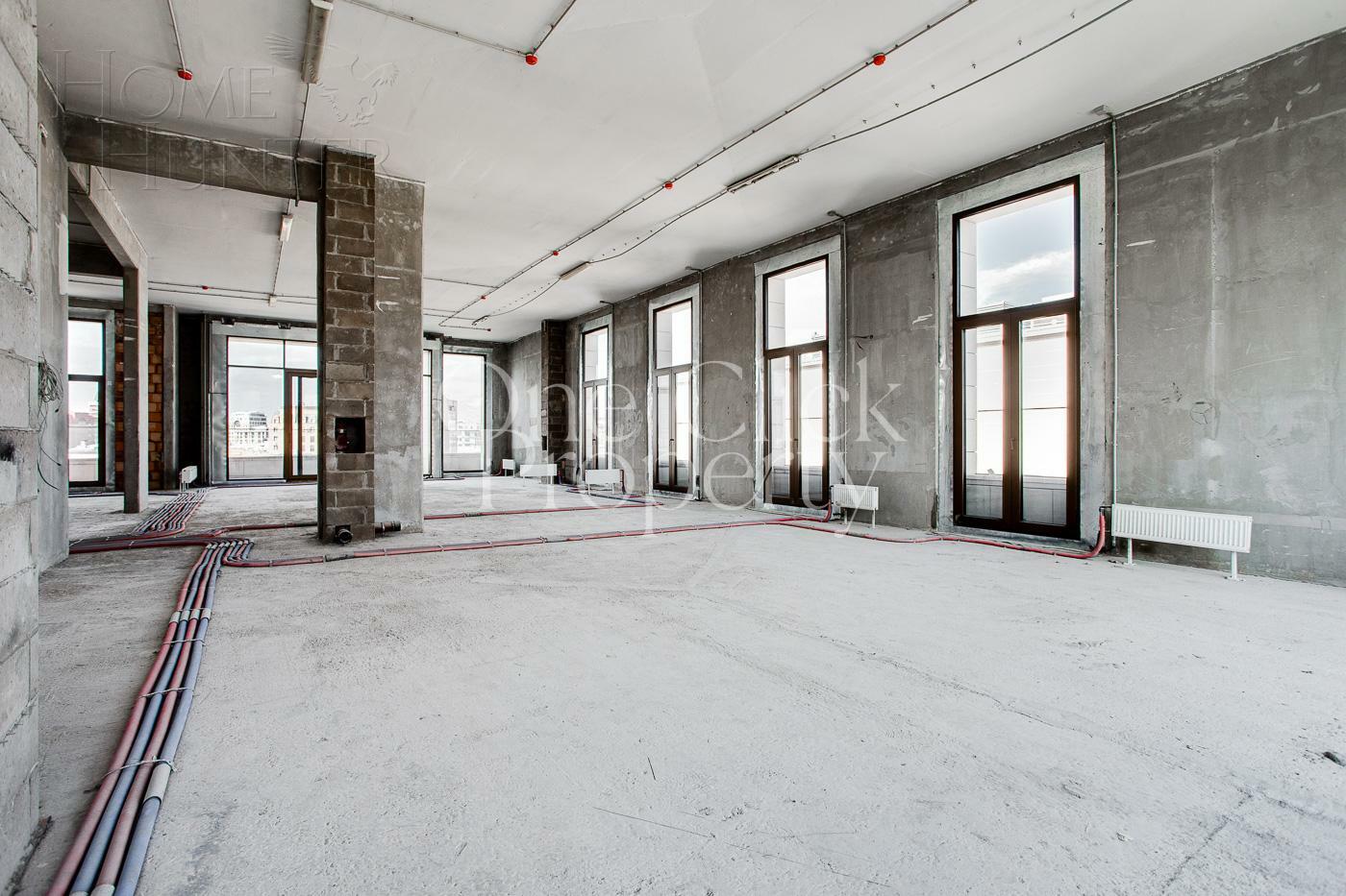 5-КОМН. ПЕНТХАУС БЕЗ ОТДЕЛКИ 261.79 М² НА 7 ЭТАЖЕ