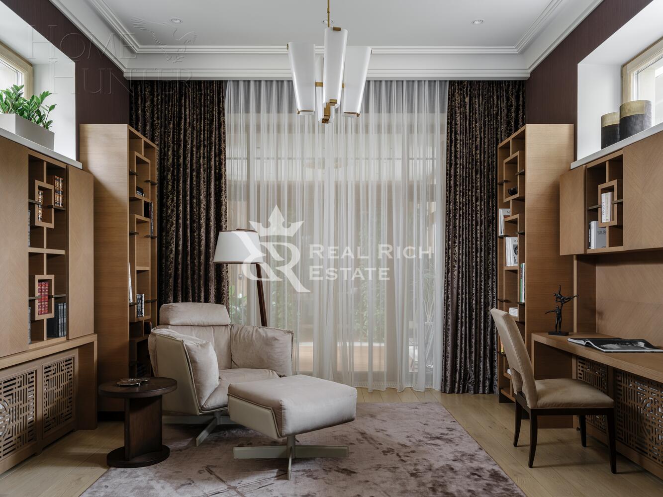 2-этажный коттедж 1 123 м² с отделкой