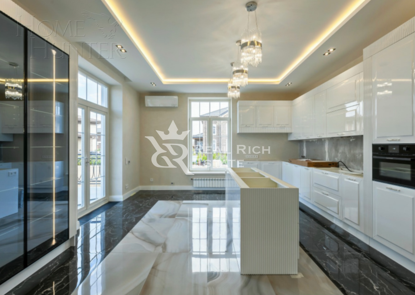 2-этажный коттедж 703 м² с отделкой