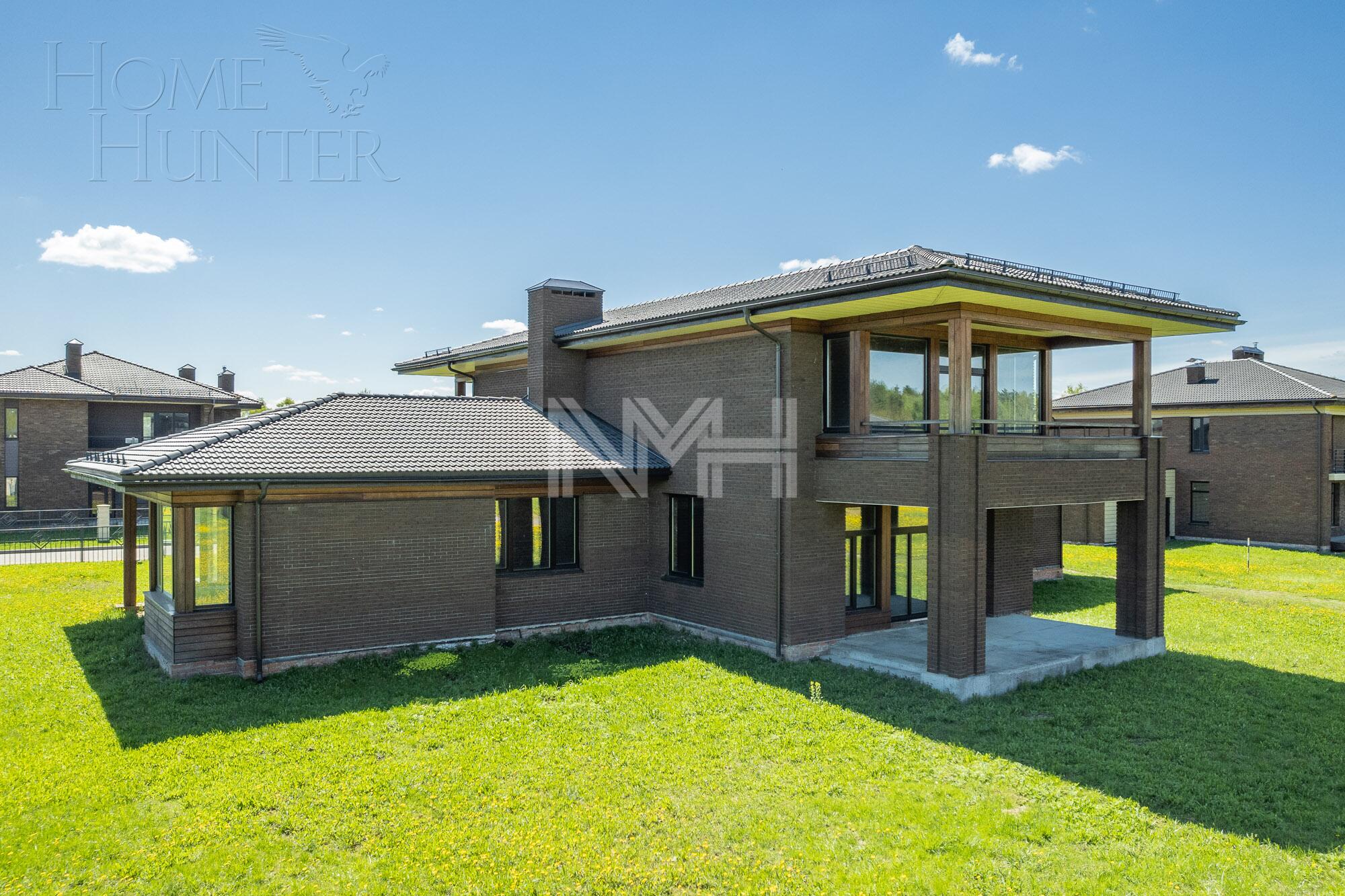 2-этажный коттедж 457 м² без отделки