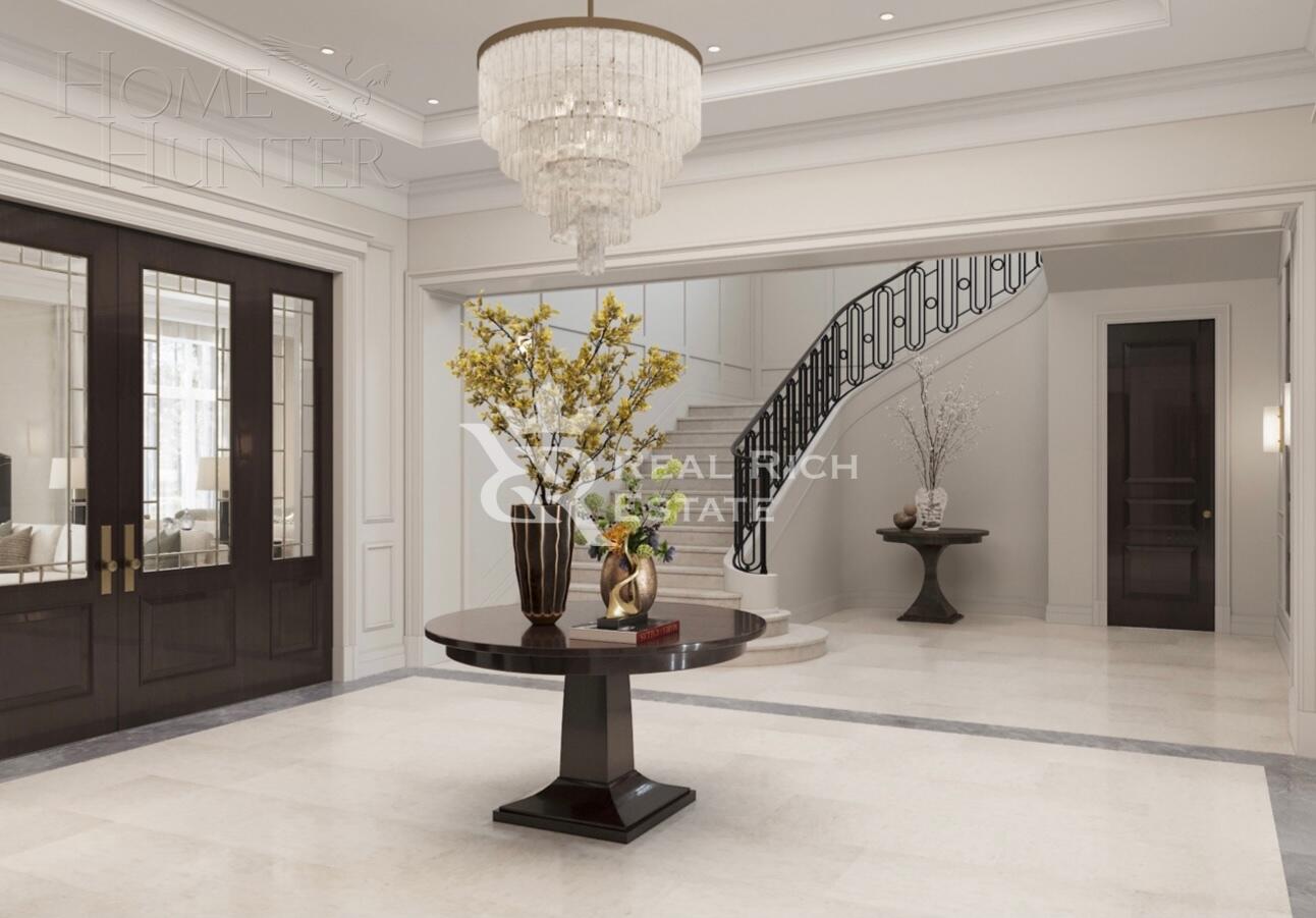 2-этажный коттедж 1 455 м² с отделкой