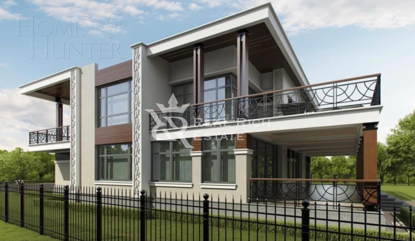 2-этажный коттедж 780 м² с отделкой