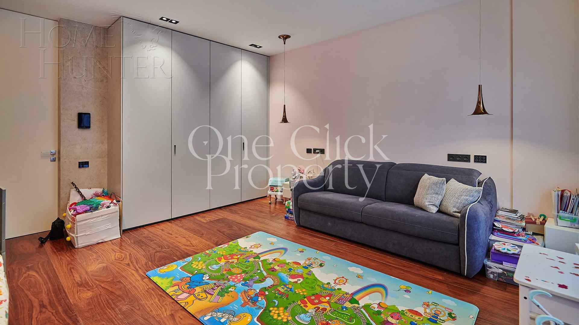 2-УРОВНЕВЫЙ ТАУНХАУС С ОТДЕЛКОЙ 173.8 М² НА 2 ЭТАЖЕ