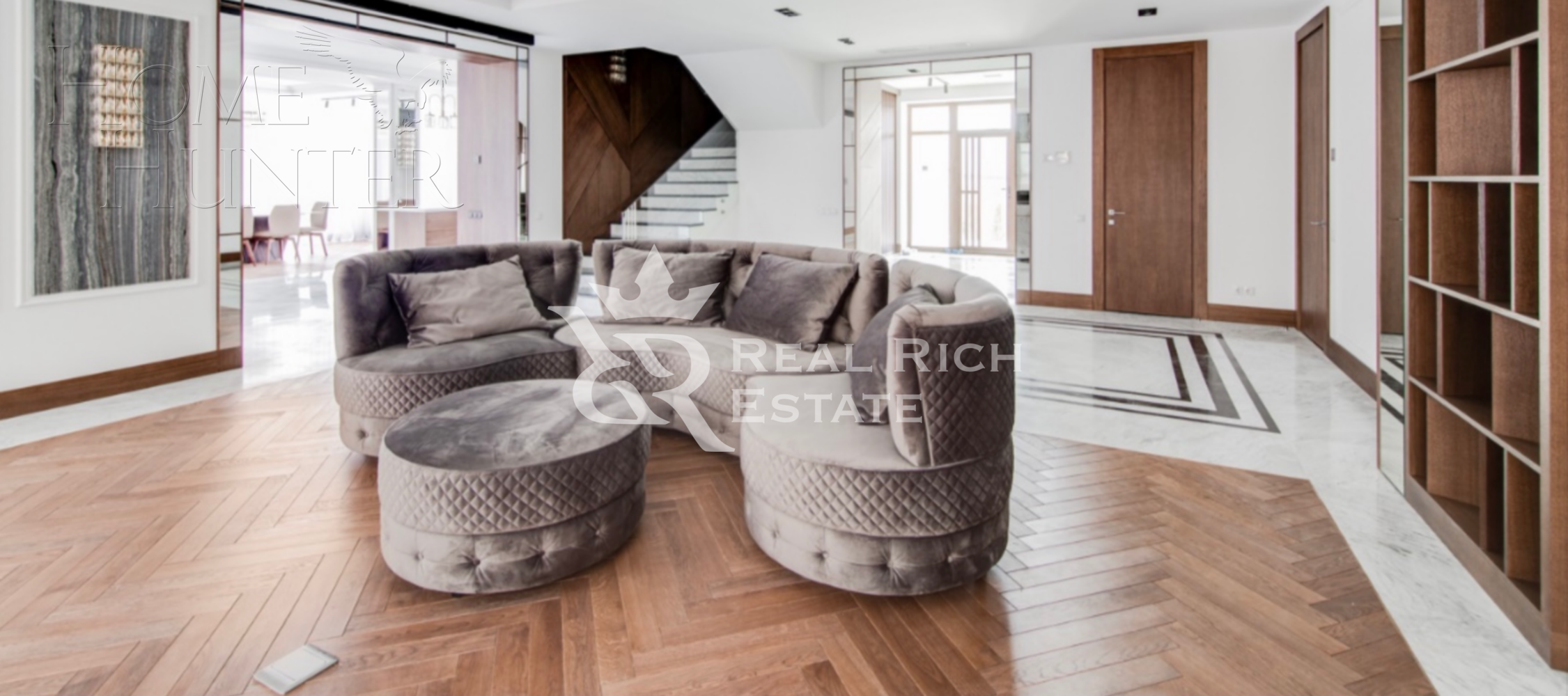 2-этажный коттедж 500 м² с отделкой