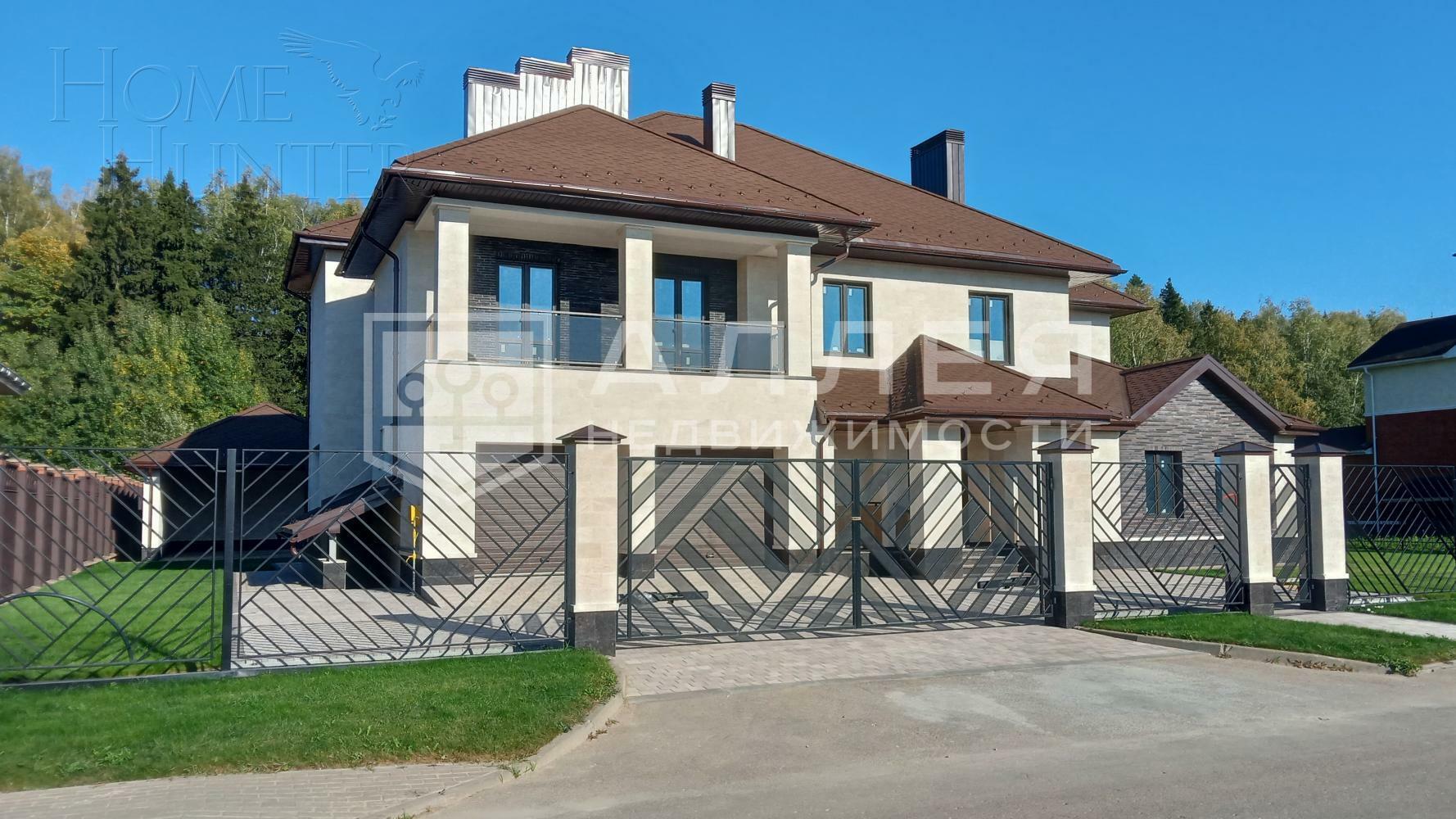 2-этажный коттедж 600 м² без отделки