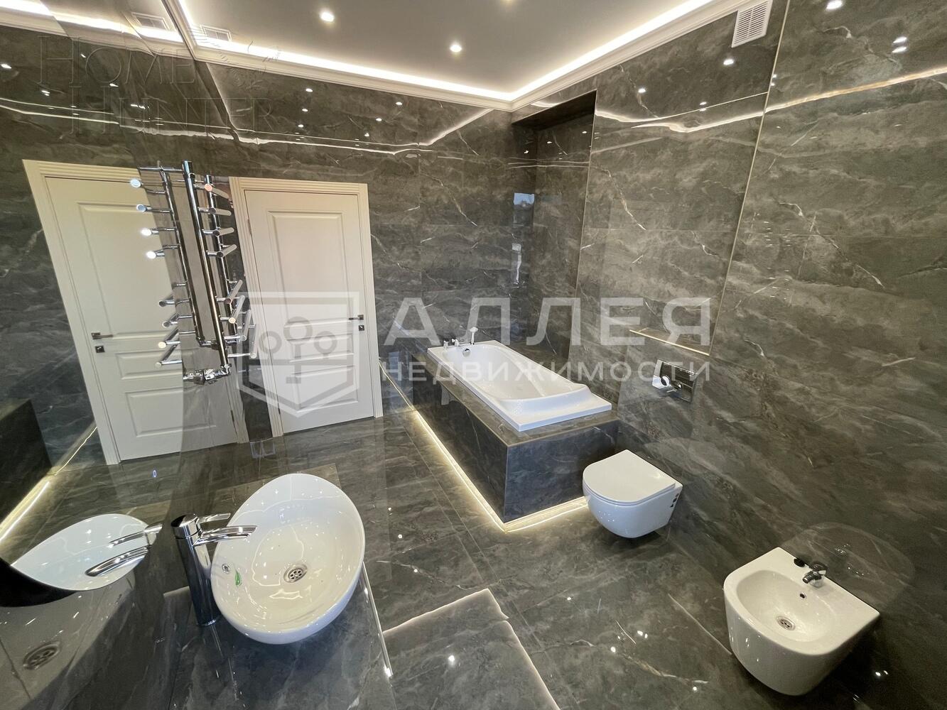 2-этажный коттедж 307 м² с отделкой