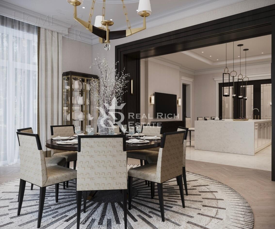 2-этажный коттедж 1 455 м² с отделкой