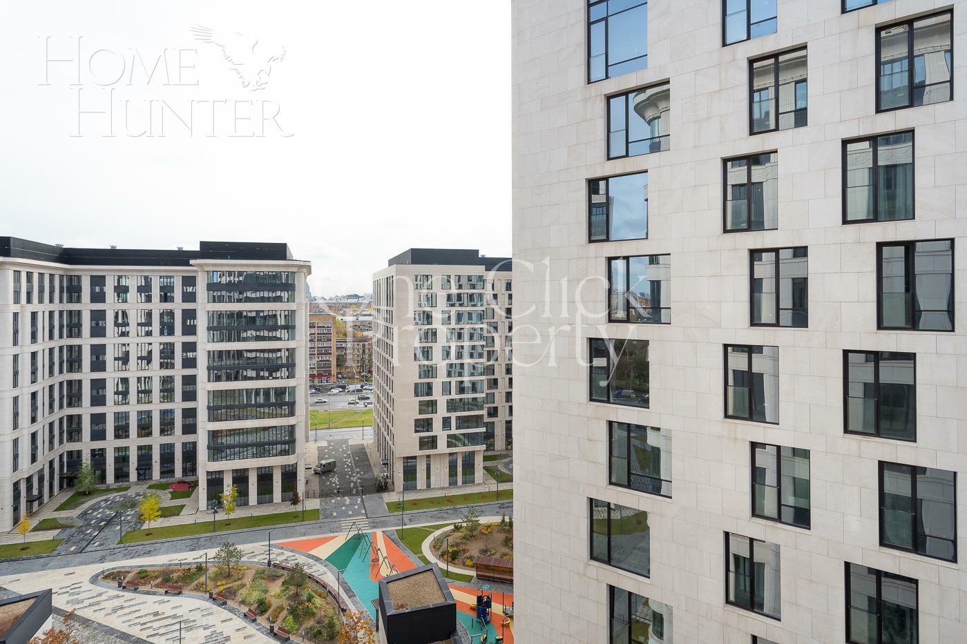 3-КОМН. АПАРТАМЕНТЫ БЕЗ ОТДЕЛКИ 93.5 М² НА 13 ЭТАЖЕ