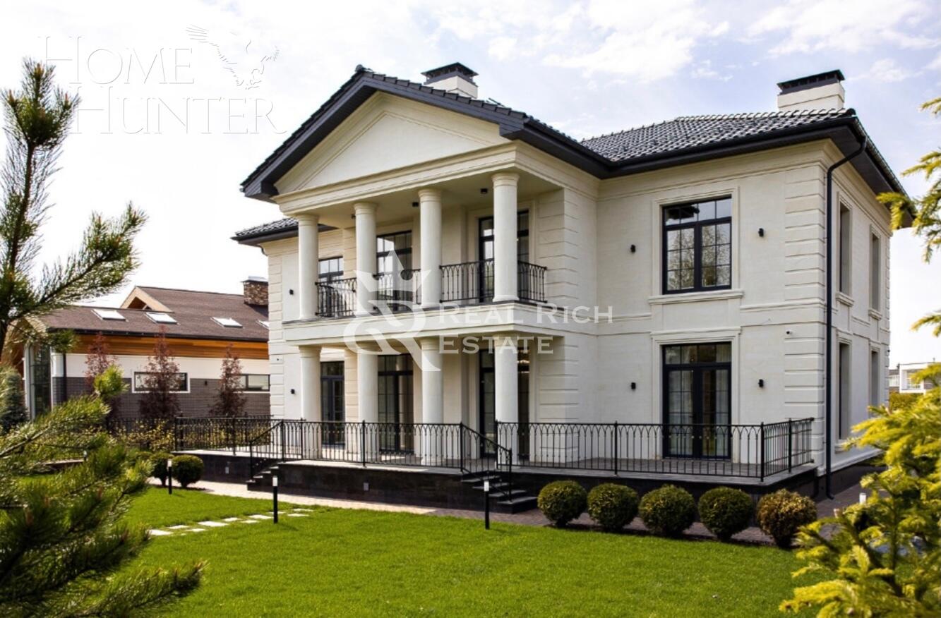 2-этажный коттедж 420 м² с отделкой