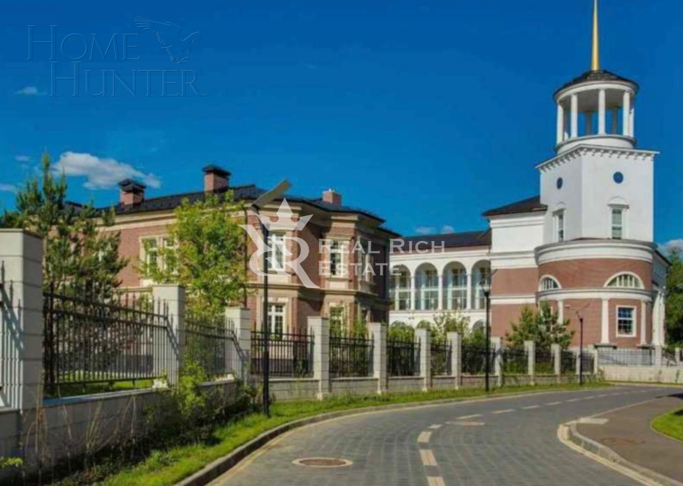 2-этажный коттедж 1 338 м² без отделки