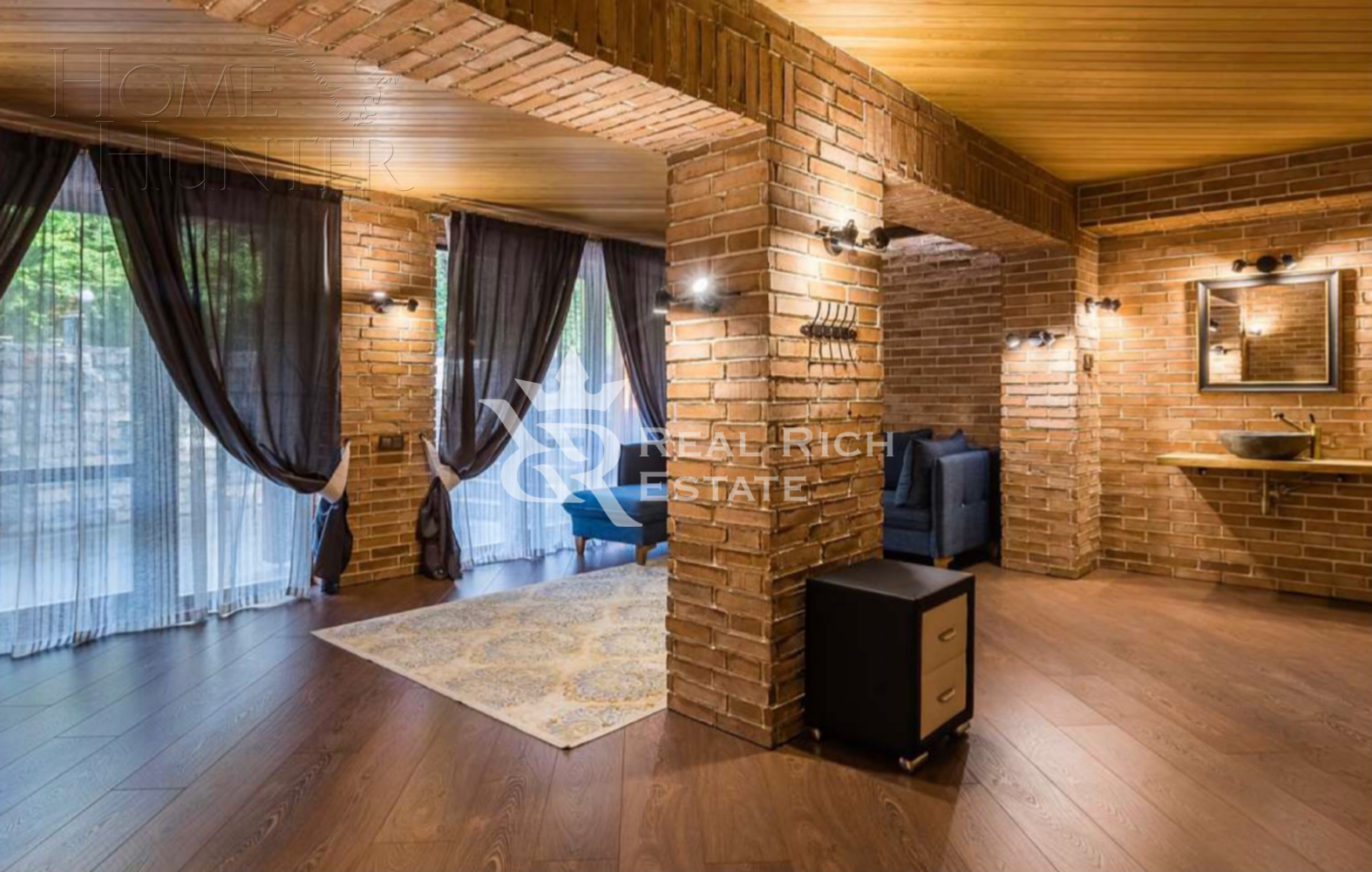 2-этажный коттедж 800 м² с отделкой