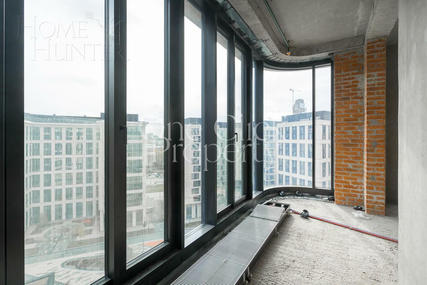 4-КОМН. АПАРТАМЕНТЫ БЕЗ ОТДЕЛКИ 124 М² НА 11 ЭТАЖЕ