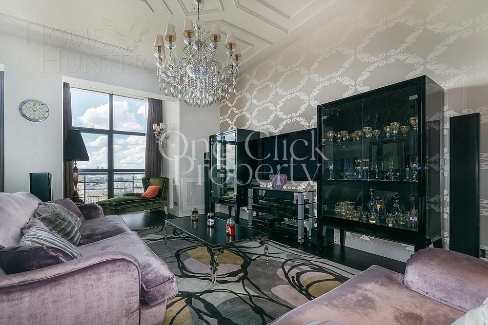 2-УРОВНЕВЫЙ ПЕНТХАУС С ОТДЕЛКОЙ 433.7 М² НА 18 ЭТАЖЕ