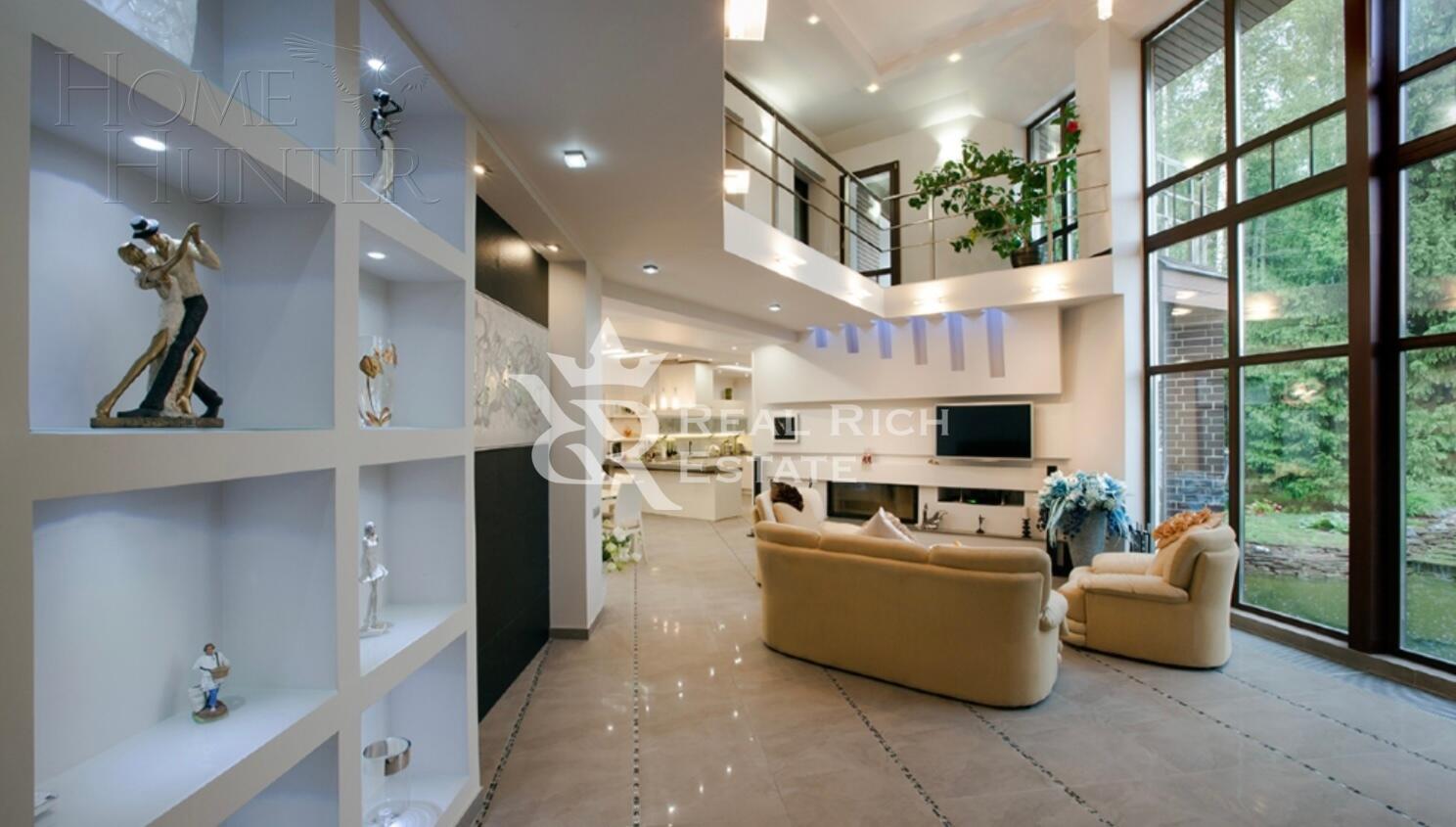 2-этажный коттедж 430 м² с отделкой