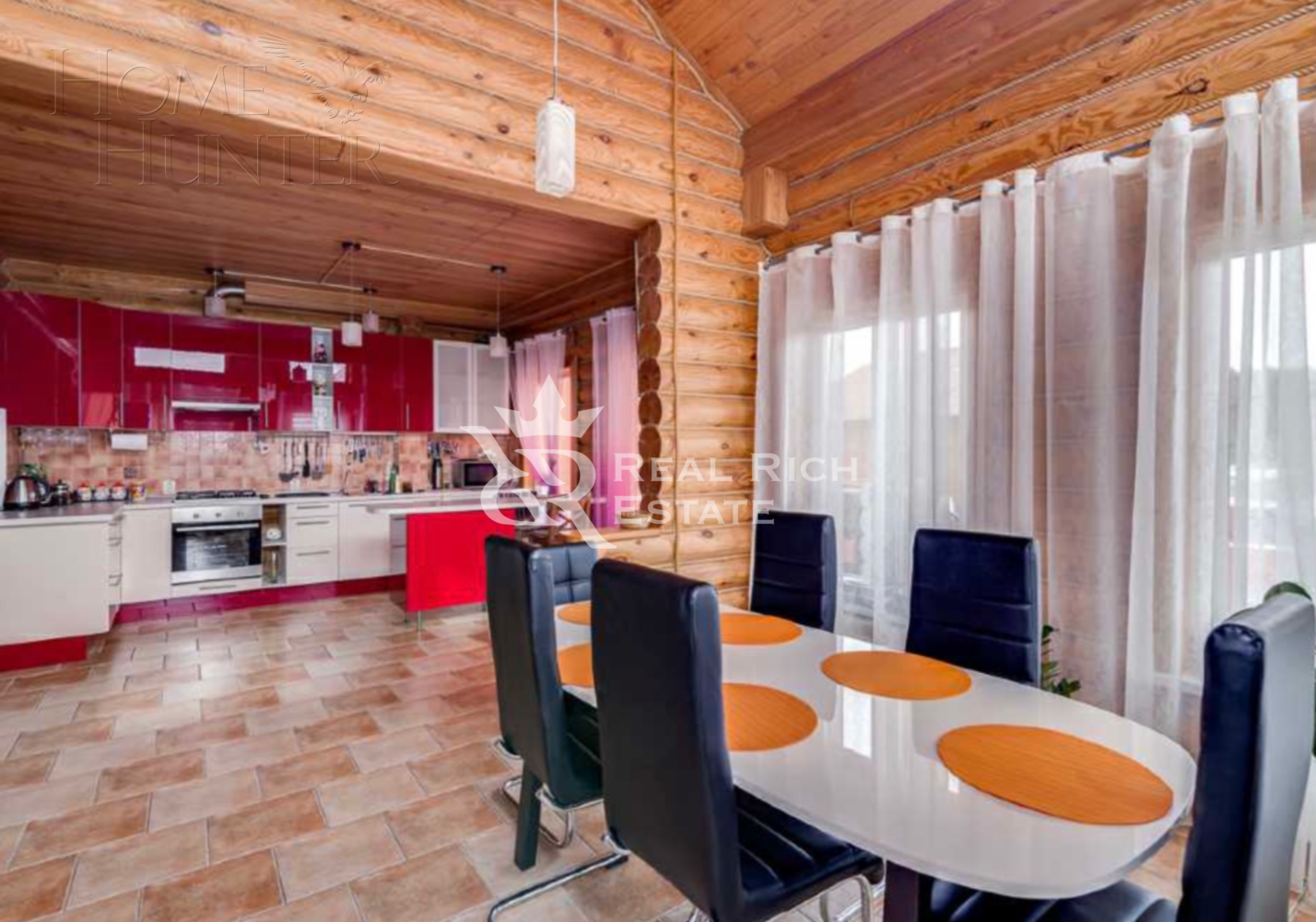 2-этажный коттедж 300 м² с отделкой