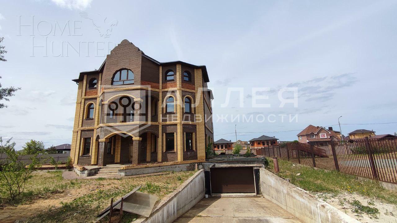 2-этажный коттедж 500 м² без отделки