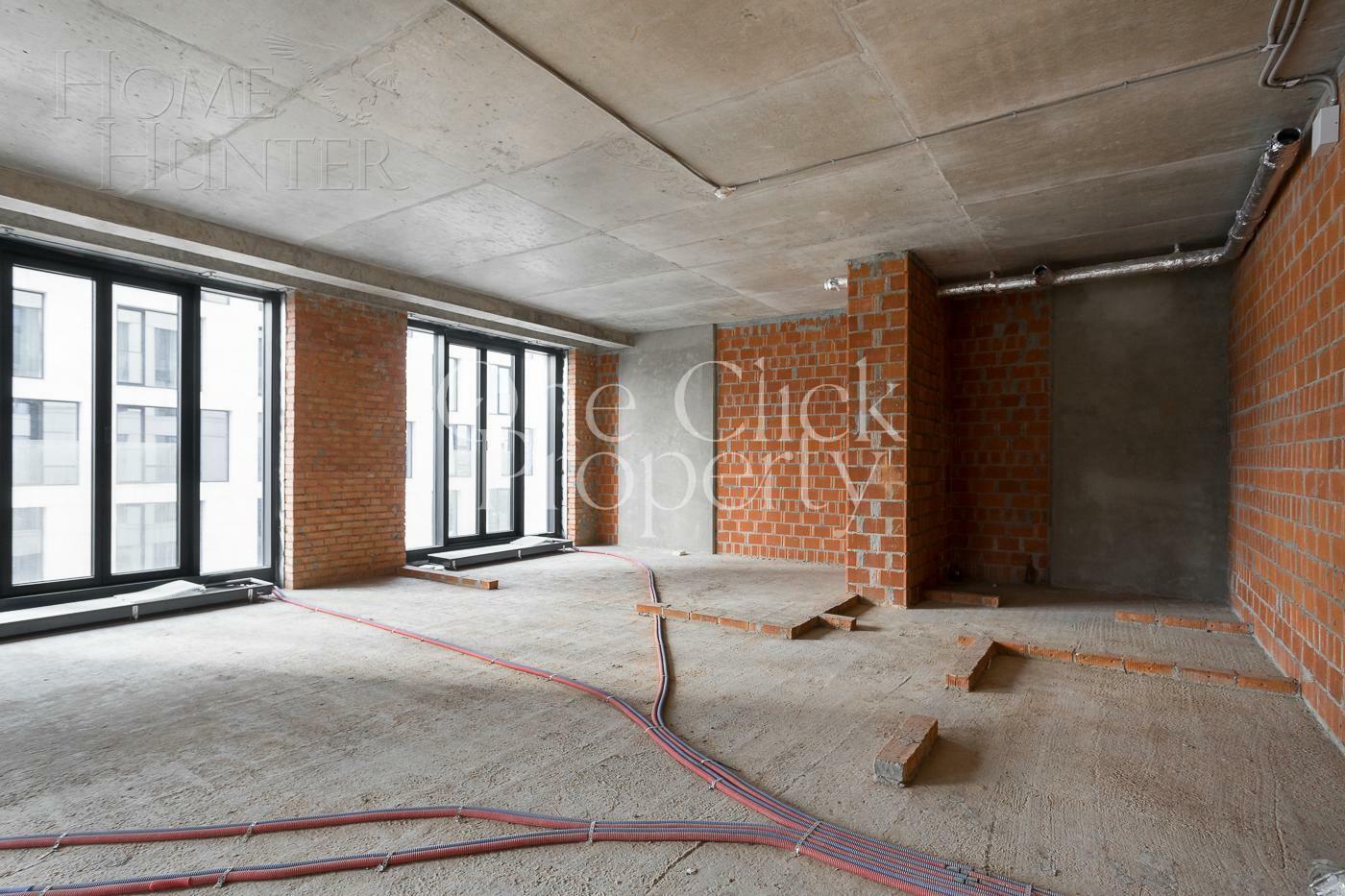 4-КОМН. АПАРТАМЕНТЫ БЕЗ ОТДЕЛКИ 124 М² НА 11 ЭТАЖЕ