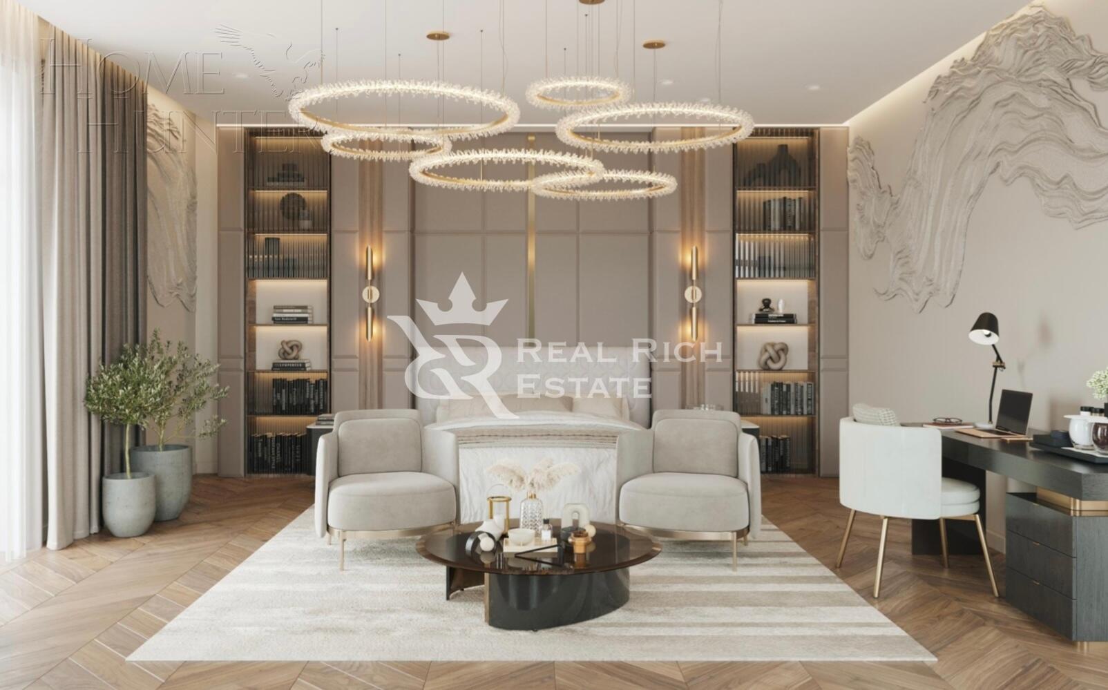 2-этажный коттедж 637 м² без отделки