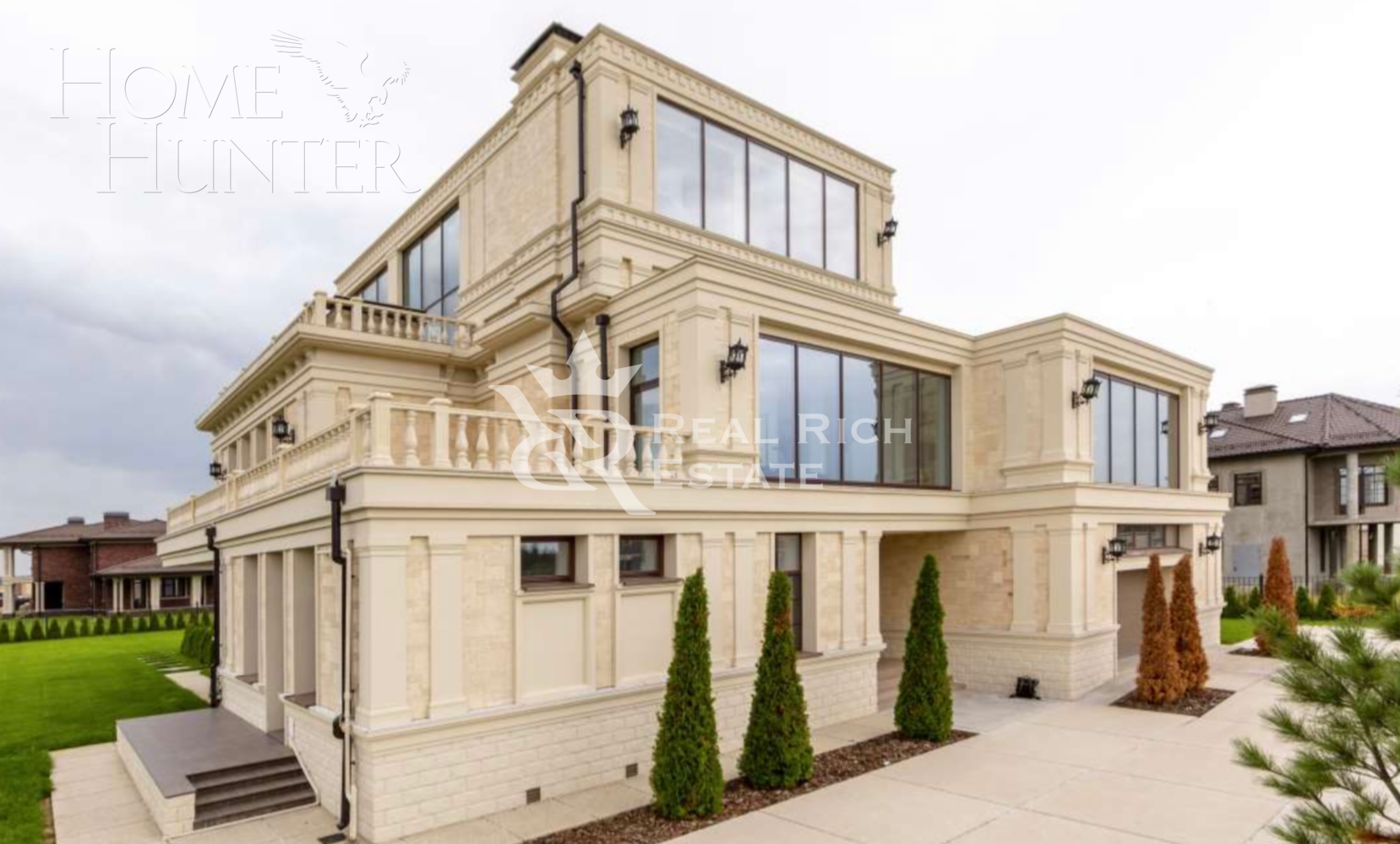 3-этажный коттедж 820 м² с отделкой