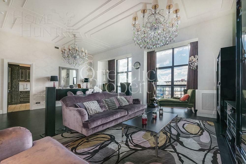 2-УРОВНЕВЫЙ ПЕНТХАУС С ОТДЕЛКОЙ 433.7 М² НА 18 ЭТАЖЕ