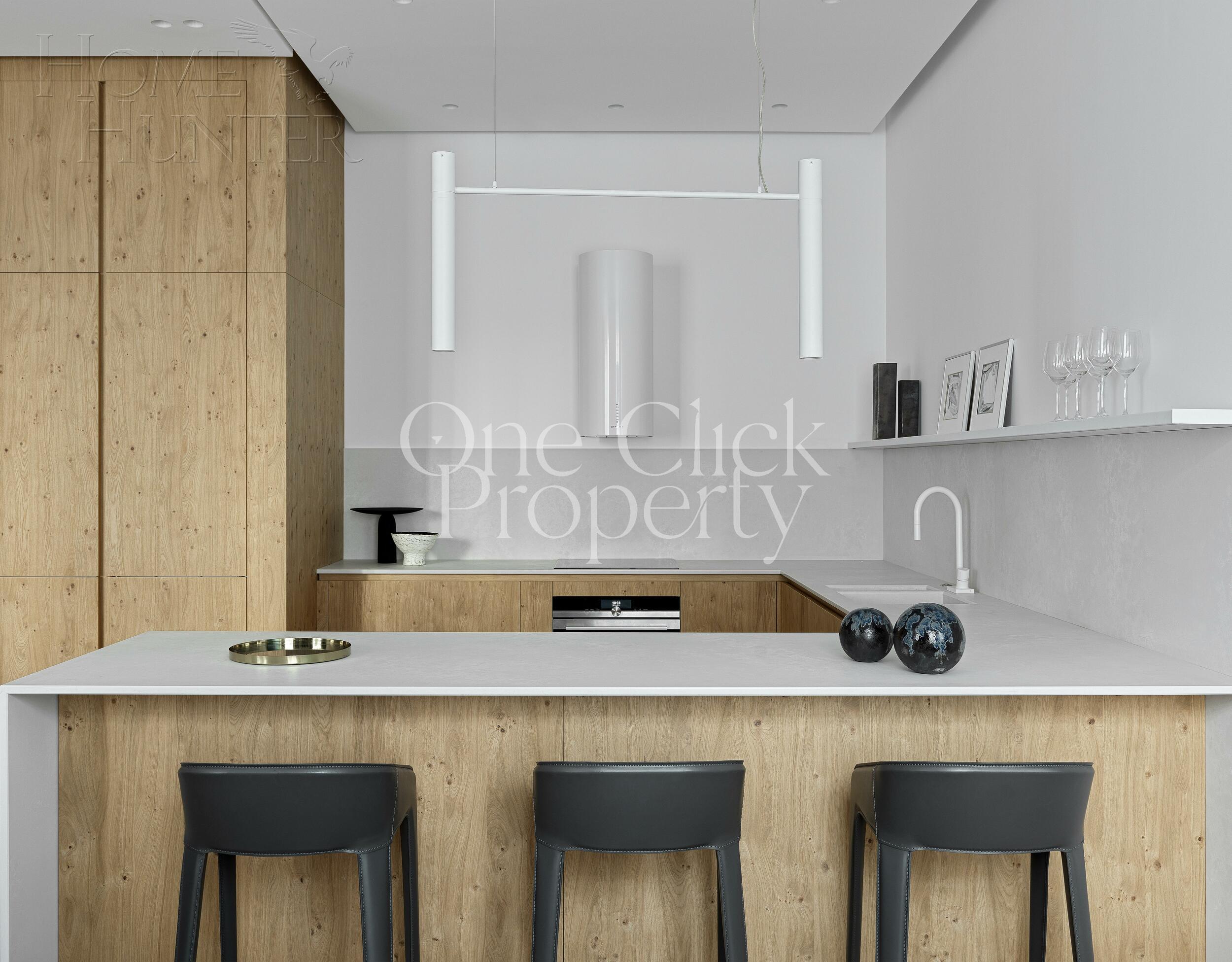 2-УРОВНЕВАЯ КВАРТИРА БЕЗ ОТДЕЛКИ 201.5 М² НА 1 ЭТАЖЕ