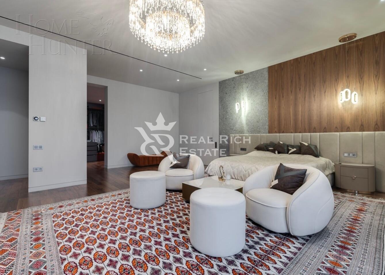 3-этажный коттедж 1 200 м² с отделкой