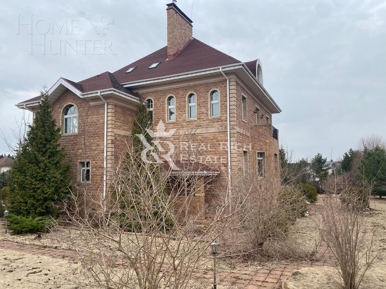 2-этажный коттедж 600 м² без отделки